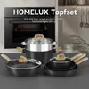 Topfsets, 12-teilige Kochtopfset Antihaft-beschichtete, Produktbild-Vorschau 3