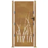 A single garden gate with a grass design. Produktbild-Vorschau