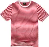 Brandit T-Shirt Herren Ringelshirt shortsleeve rot/weiß Produktbild-Vorschau 1