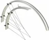 Schutzblech Set 28" Kunststoff silber 37 mm Produktbild-Vorschau 1