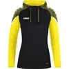 Jako Performance Kapuzensweat Damen - Schwarz / Soft Yellow Produktbild-Vorschau 3