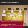 Paulmann LED Einbauleuchte Nova 3er-Set schwenkbar Produktbild-Vorschau 6