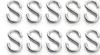 Set aus 10 Stück S-Haken, aus rostfreiem Edelstahl, Produktbild-Vorschau 1