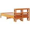 Massivholzbett ohne Matratze Wachsbraun 120x190 cm Produktbild-Vorschau 6
