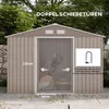 Outsunny Gerätehaus 4,9 m², Gartenhaus mit Satteldach, Produktbild-Vorschau 11