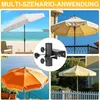 Sonnenschirmständer, Sonnenschirmhalter Balkongeländer, Produktbild-Vorschau 6