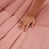 Chenille-Caterpillar-Sofa, Boden-Lounger, armlos, Produktbild-Vorschau 4
