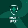 A graphic with a shield and cross symbol, along with text indicating 'IMMUNITY SUPPORT'. Náhled obrázku produktu