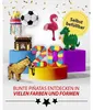 Piñata bunter Esel 41 x 55 cm Partyspiele Kinder Geburtstag Produktbild-Vorschau 4