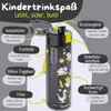 Trinkflasche Kinder, 500ml, leicht - Dinos-schwarz Produktbild-Vorschau 4