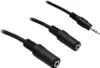 Goobay 3,5 mm Audio Y-förmiges Kabel Adapter, 1x Stecker Produktbild-Vorschau 1