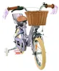 Volare Blossom Kinderfahrrad - Mädchen - 14 Zoll - Lila Produktbild-Vorschau 18