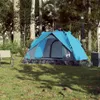 Kuppel-Campingzelt 2 Personen Blau Quick Release Produktbild-Vorschau 3