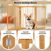 COSTWAY Barrière de sécurité pour chiens en 3 parties, Voir les images du produit 6