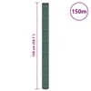 vidaXL Velo per erbacce verde 1,5x150 m PP Anteprima dell’immagine prodotto 8