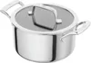 Zwilling Peak Kochtopf 24 cm 18/10 Edelstahl silber Produktbild-Vorschau 1