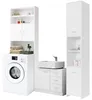 CASARIA® Badmöbel Set 3-tlg Waschbeckenunterschrank mit 3 Produktbild-Vorschau 1