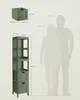 VASAGLE Hochschrank Badezimmer, Badezimmerschrank schmal, 2 Produktbild-Vorschau 7