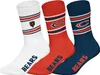 Huddle Uni Freizeitsocken Chicago Bears Crew 3-Pack Produktbild-Vorschau 1
