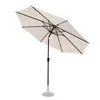 Avestar 228 cm Sonnenschirm, Gartenschirm, mit Kurbel, Produktbild-Vorschau 1