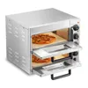 VEVOR Kommerzieller Pizzaofen Backofen 2-lagig 356 mm, Produktbild-Vorschau 1