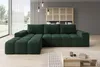 Moebelfest Molli Ecksofa L-Form Linksseitig Grün Cord-stoff Produktbild-Vorschau 1