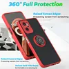 OPPO A36 Hülle, Ring Halter Ständer Matte Transluzent TPU Produktbild-Vorschau 2
