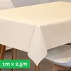 Tischdecke aus stoffähnlichem Vlies, 1m x 2,50m Creme,  100 Produktbild-Vorschau 1