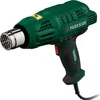 A studio shot of a green and black heat gun on a white background. Produktbild-Vorschau
