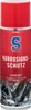 A red spray can with a silver band and a detailed image of motorcycle engine parts at the bottom. Produktbild-Vorschau