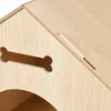 LEGWISK CASA IN LEGNO per cane gatto di piccola taglia 35 x Anteprima dell’immagine prodotto 6