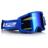LS2 LADER Blue Motokrosová maska Iridium Lens Náhled obrázku produktu 4