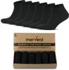 merVerd 6 Paar Bambus Socken Sneaker Damen und Herren Produktbild-Vorschau 1