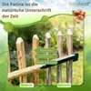 Floranica Zauntor Haselnussholz Gartentor für Staketenzaun Produktbild-Vorschau 6