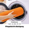 WohnDirect rohová koupelnová předložka PARIS Orange 100 x Náhled obrázku produktu 4