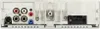 The back panel of a car stereo with various input/output ports. Produktbild-Vorschau