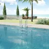 YZNAHRE Poolleiter Edelstahl 3 Stufen 132cm Hoch Pool Produktbild-Vorschau 8