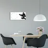 Wanduhr aus Glas – 60x30 cm - Glasbild - Glasuhr - Produktbild-Vorschau 3