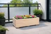 Drevený kvetináč 60 cm – kvetináč na balkón a terasu – Náhľad obrázku produktu 3