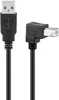 goobay Cavo USB 2.0 Hi-Speed da spina A a spina B angolata Anteprima dell’immagine prodotto 1
