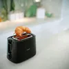 Philips Daily Collection HD2583/90 Toaster 600 W Black Anteprima dell’immagine prodotto 2
