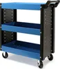 Dílenský vozík Wiltec se 3 policemi, 150 kg, 83x38x90 cm, Náhled obrázku produktu 2