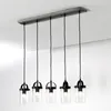 Tribesigns, lampadario per soffitti alti, lampadario a 5 Anteprima dell’immagine prodotto 16