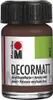 Marabu 1401 39 040 Decormatt acrilico, marrone medio 040, Anteprima dell’immagine prodotto 1