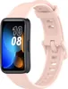 Bizon Armbanduhr Silikon für Huawei Band 9 / Band 8, rosa Produktbild-Vorschau 1