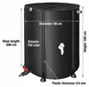 Mucola 750L Klappbare Regentonne Regenfass Regenwassertank Produktbild-Vorschau 4