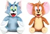 Two plush toys, Tom and Jerry, are sitting side-by-side against a white background. Produktbild-Vorschau