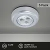 Briloner LED Push Light Sada 5 okrúhlych batériových Náhľad obrázku produktu 2