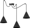 Závěsná lampa Spider Soho černá 3 světla 14cm E14 Náhled obrázku produktu 7