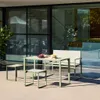 sweeek - Garten-Essgruppe aus Stahl und Textilene - 4 Produktbild-Vorschau 3